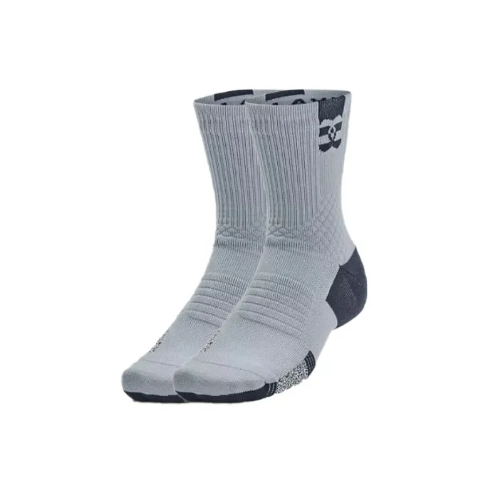 Under Armour Playmaker Mid-Calf Socks Unisex 1 Pack Harbor Blue-0