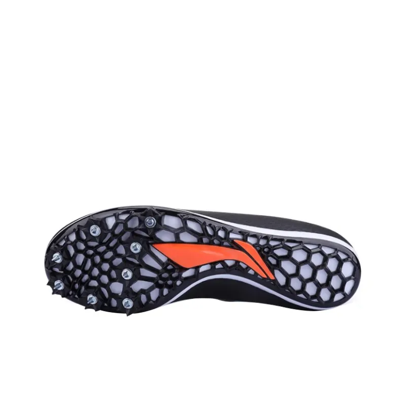 LiNing Slip Resistant, Breathable, Lightweight Low Top Running Shoes Unisex Black-4