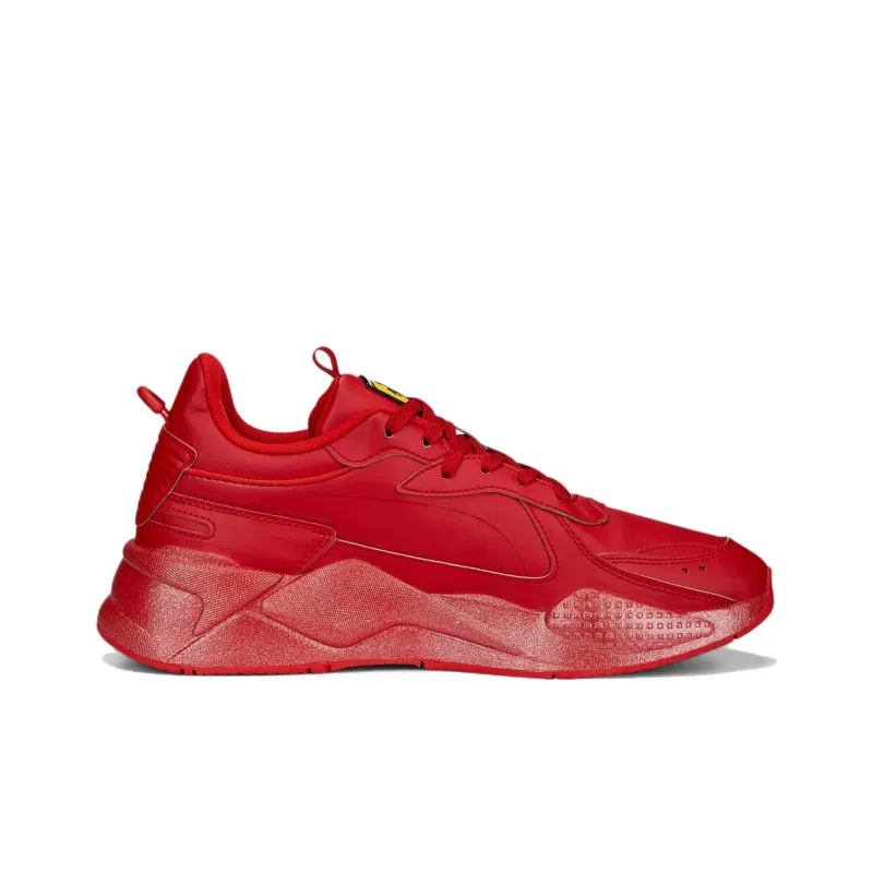PUMA Scuderia Ferrari RS-X Mc Anti-Slip Wear-Resistant Low-Top Sports Casual Shoes Unisex Red Black-1