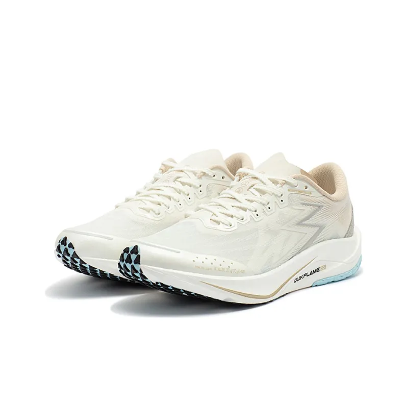 361° Speed ​​2 Pro Cushioning Anti Slip And Wear Resistant Balance Low Top Running Shoes Men's White Gold-2