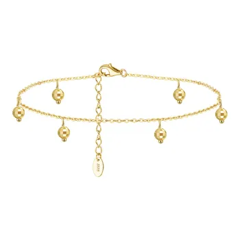 PIARA Anklets Women's Gold