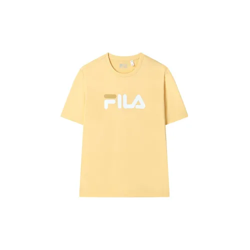 FILA X Magic Stick Joint Series T-Shirts Unisex Yellow