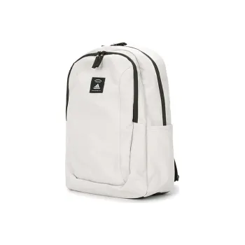 Adidas Polyester Laptop Bag Backpack Regular Unisex White
