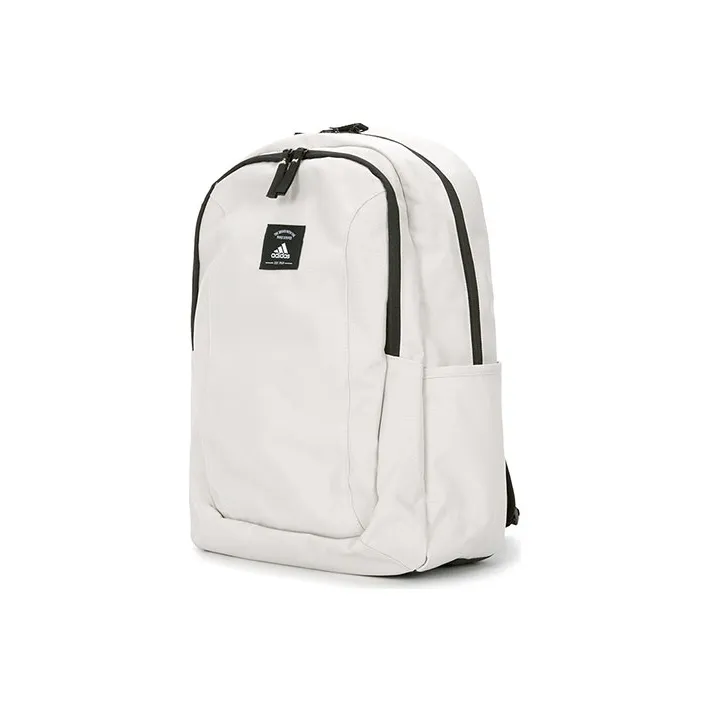 Adidas Polyester Laptop Bag Backpack Regular Unisex White-0