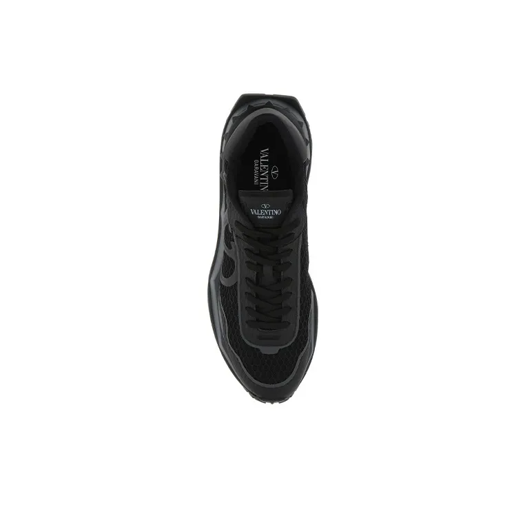 Valentino Garavani Netrunner Mesh Low-top Sneakers-3