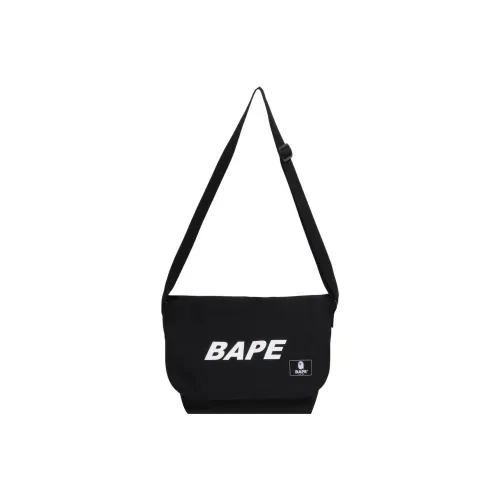A BATHING APE Messenger Bag Shoulder Bag Crossbody Bag Women's Black