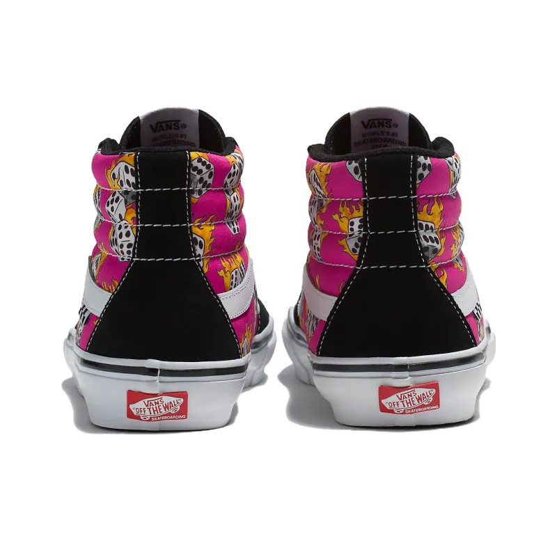 Vans Skate SK8 Hi 'Fuchsia Fedora'-3
