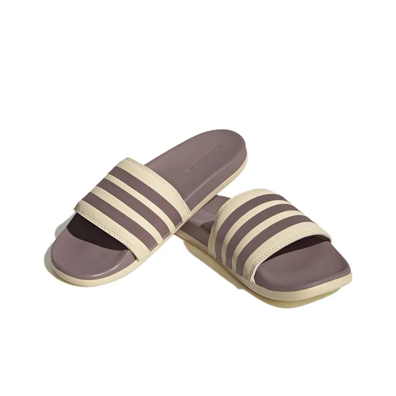 Adidas Adilette Comfort Slide 'Sand Strata Purple' Women's-2