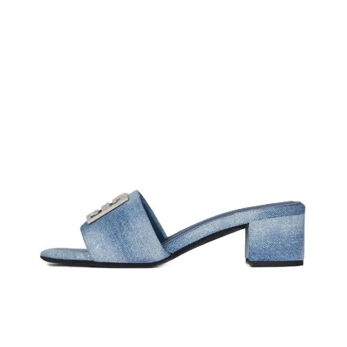 GIVENCHY 4G Slide Slippers Women's Blue