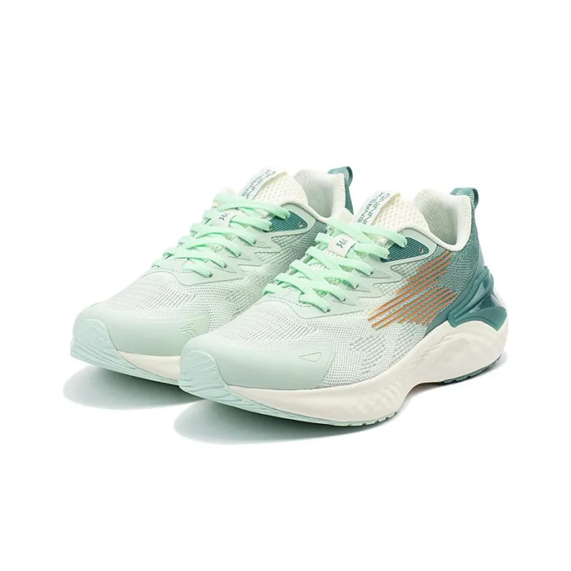361° E Toughness 2.0 Cushioning Anti-Slip And Wear-Resistant Low-Top Running Shoes Men's Green Turquoise-1