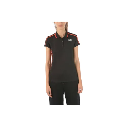 EMPORIO ARMANI Polo Shirts Women's Black