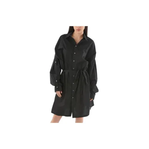 Ann Demeulemeester Long-Sleeved Dresses Women's Black