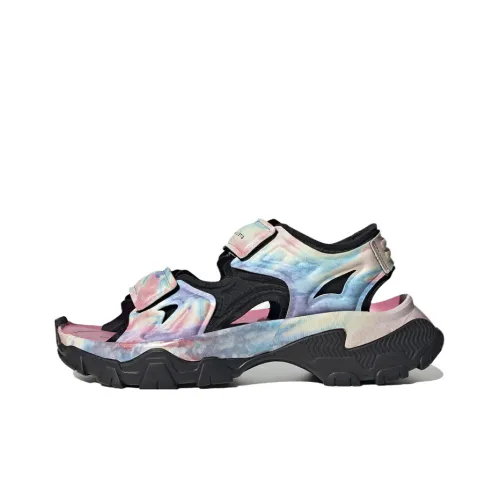 Adidas Stella McCartney X Women's Hika Outdoor Sandal 'Bliss Pink Frozen Yellow Tie Dye'