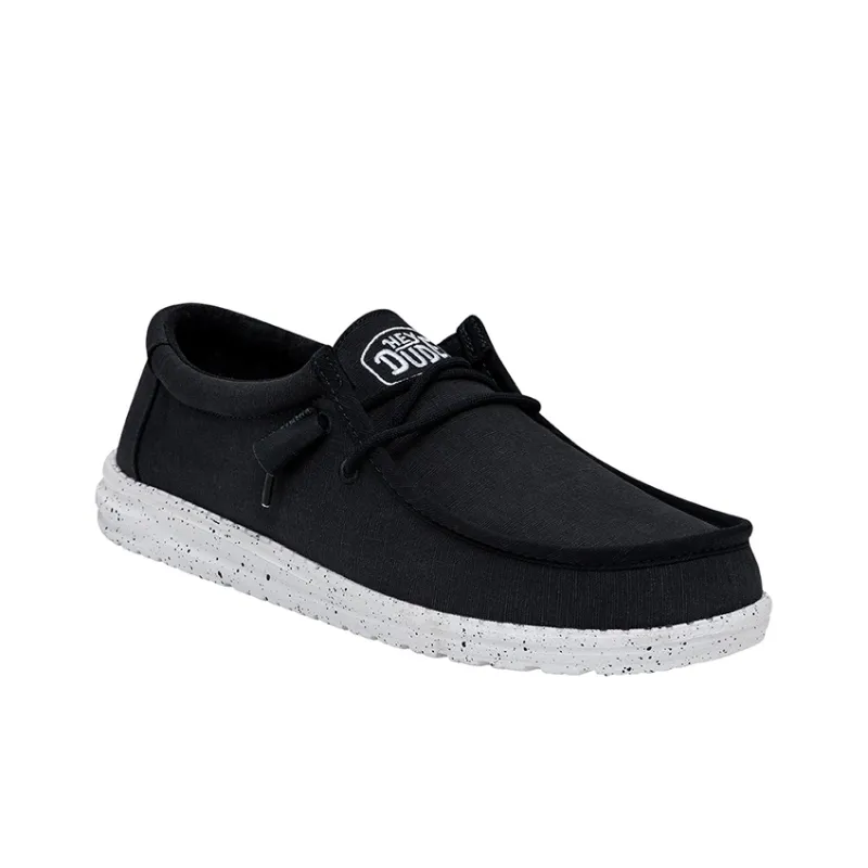 Heydude Men's Casual Shoes Men Low Top Night Blue With A Hint Of Black-3