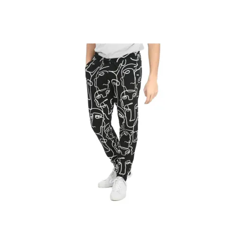 Marcelo Burlon Knitted Sweatpants Men Black