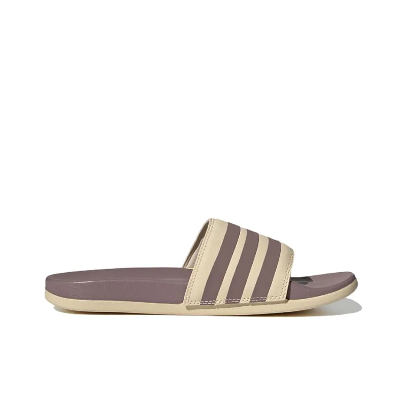 Adidas Adilette Comfort Slide 'Sand Strata Purple' Women's-1