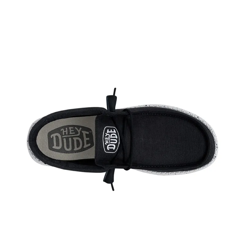 Heydude Men's Casual Shoes Men Low Top Night Blue With A Hint Of Black-4