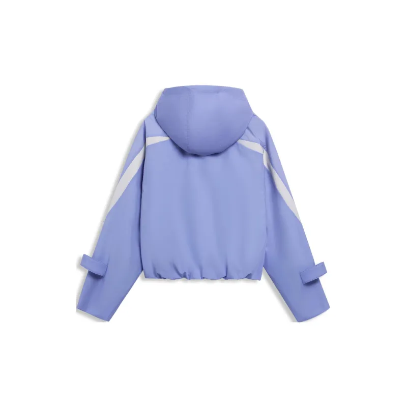 LiNing Sports Trend Series Trench Coat Women's Violet Blue-1