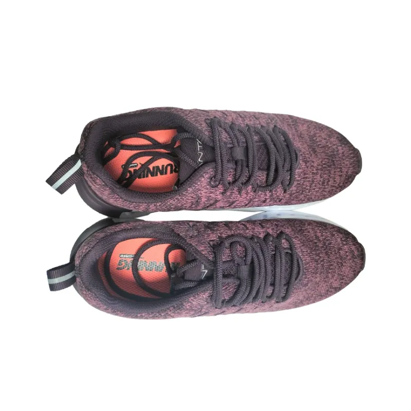 Anta Running Collection Breathable Slip-Resistant Low-Top Sports Running Shoes Women's Gallon Purple-2
