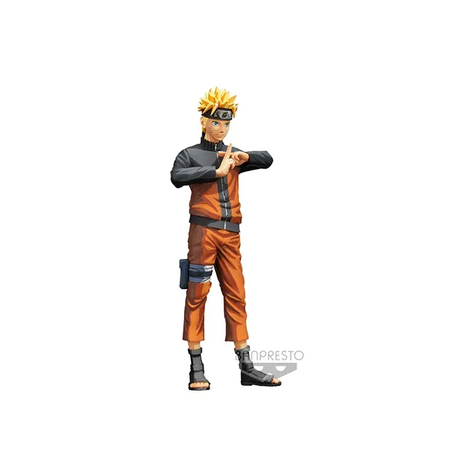 BANPRESTO Naruto Uzumaki Grandista Nero Naruto Shippuden Comic Color Scheme Bonus Gifts 27cm-5