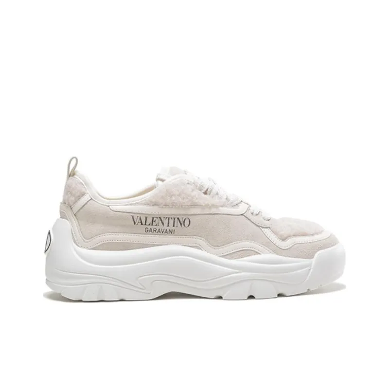 Valentino Low Top Casual Shoes Women's Nude-1