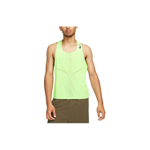 Nike Tank Tops Men Neon Green