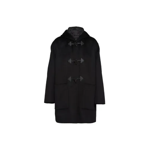 PRADA Coats Men Black