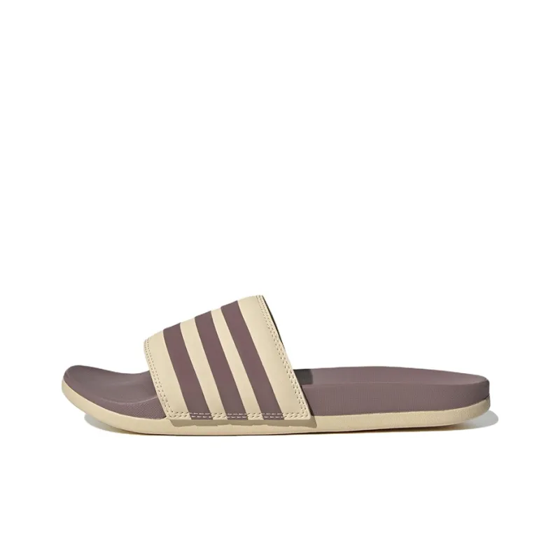 Adidas Adilette Comfort Slide 'Sand Strata Purple' Women's-0