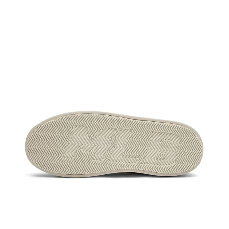 MLB Chunky Classic Boston Red Sox Anti Slip Wear Resistant Low Top Skateboard Shoes Unisex Cream Gray-4