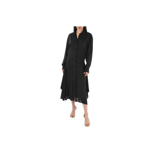 DRIES VAN NOTEN Long-Sleeved Dresses Women's Black