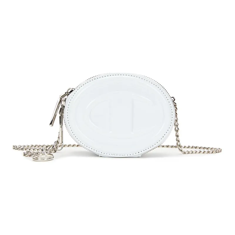 Champion Fabric Round Bag, Shoulder Bag Unisex Champion White/Yellow Oil Color/Dusk Purple/Black-0