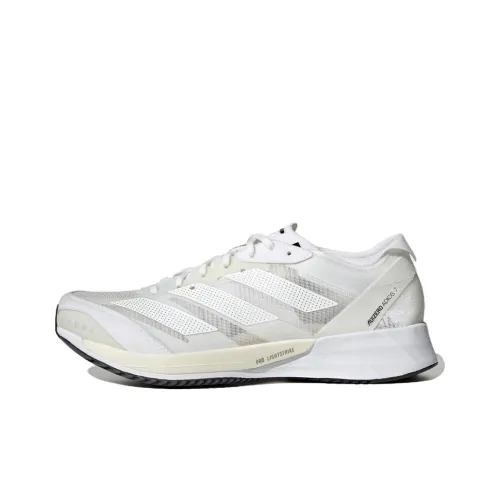 Adidas Adizero Adios 7 Running Shoes Women's Low-Top White