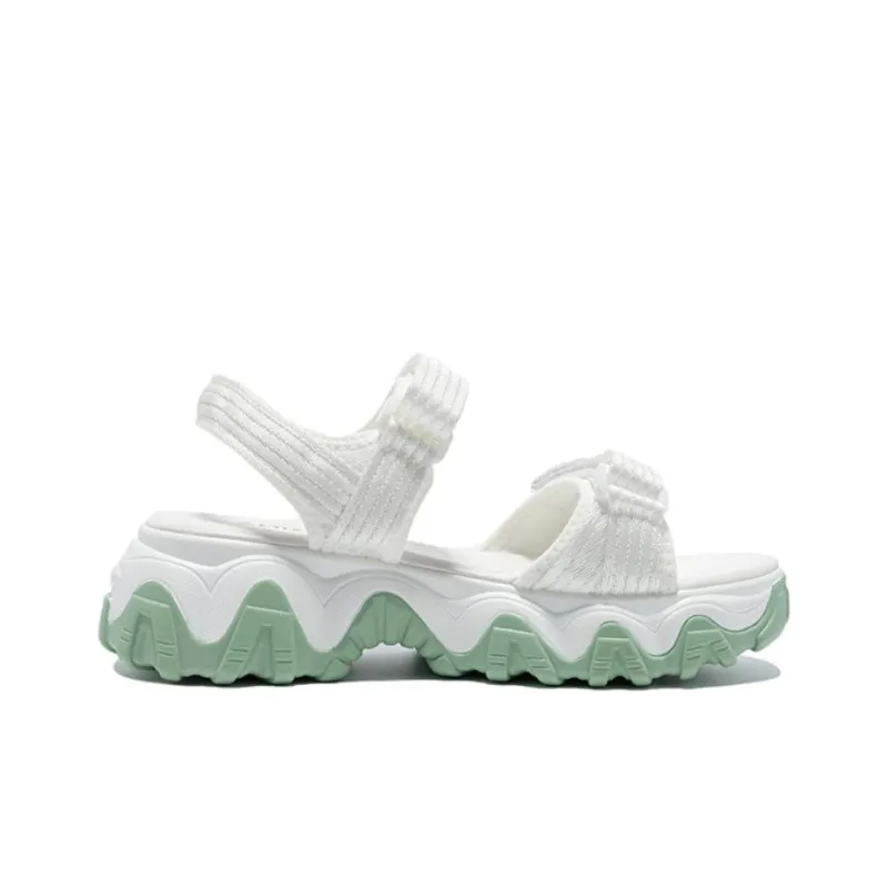 ZHR Fashion Sandal Women's White Green-1