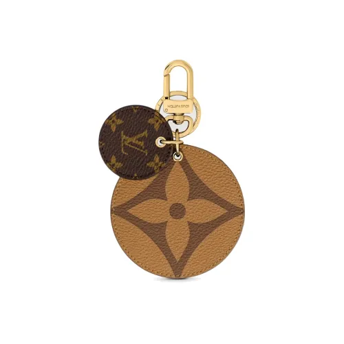 LOUIS VUITTON Monogram Reverse Key Holder And Bag Charm