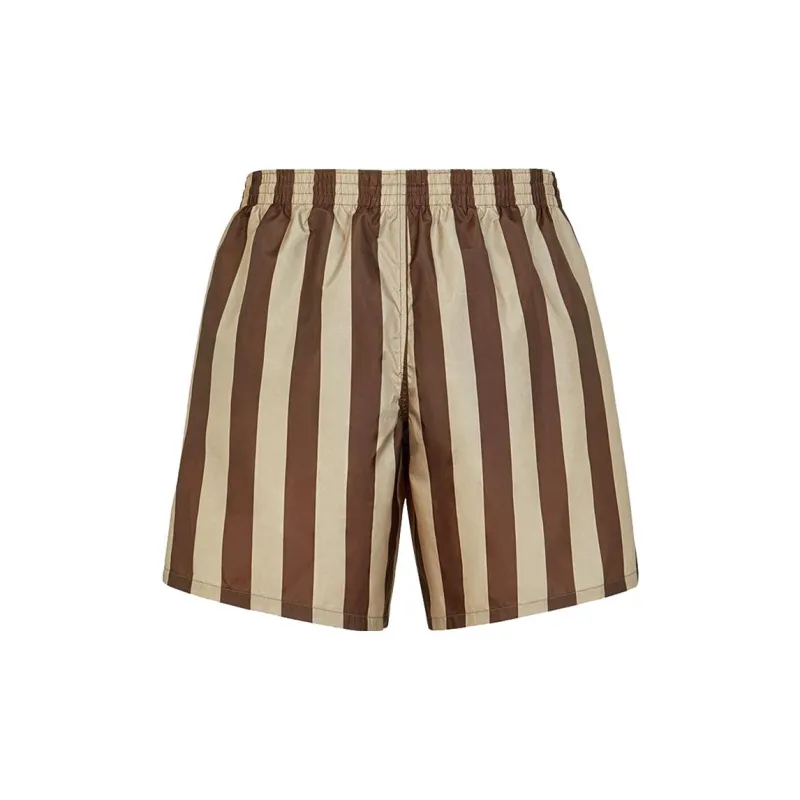 FENDI Pequin Stripe Swim Short-1