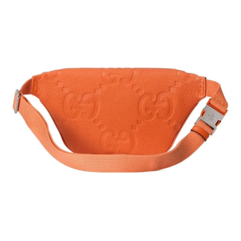 GUCCI Leather Shoulder Bag Crossbody Bag Sling Bag Fanny Pack Small Size Men's Orange-2