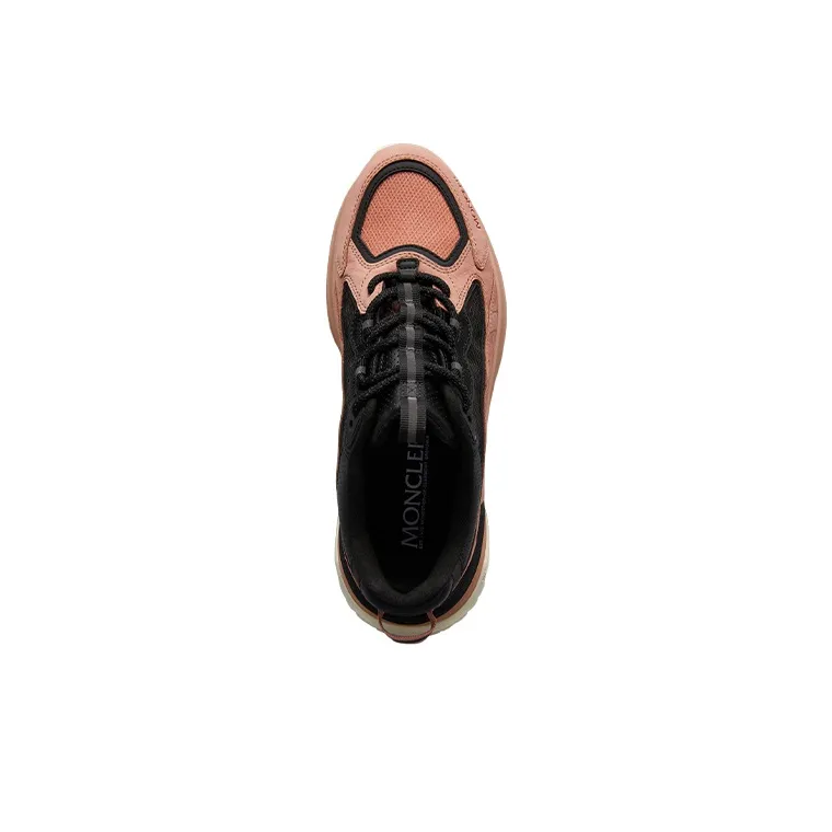 Moncler Women's Lite Runner Low 'Black Pink'-2