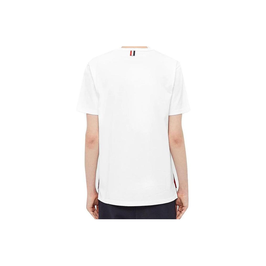 THOM BROWNE Jersey Pocket T-Shirt - POIZON