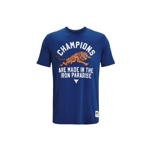 Under Armour T-Shirts Men Phantom Blue