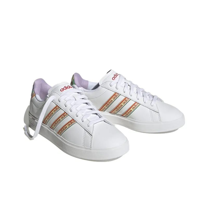 Grand Court Women's Adidas Neo 2.0 'Multi Color Stripes' Women's-2