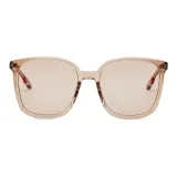 C3: Light Tea Brown Frame with Milk Tea Lens