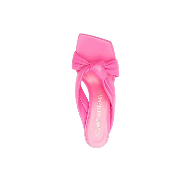 stuart weitzman Slip-on Square-toe Sandals-4
