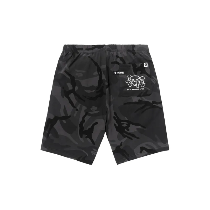 Aape By *A Bathing APE® Camouflage print Bermuda Shorts-1