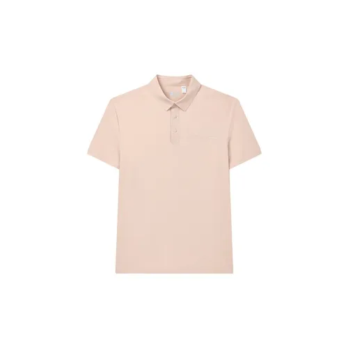 FILA Polo Shirts Men Ash Honey Pink