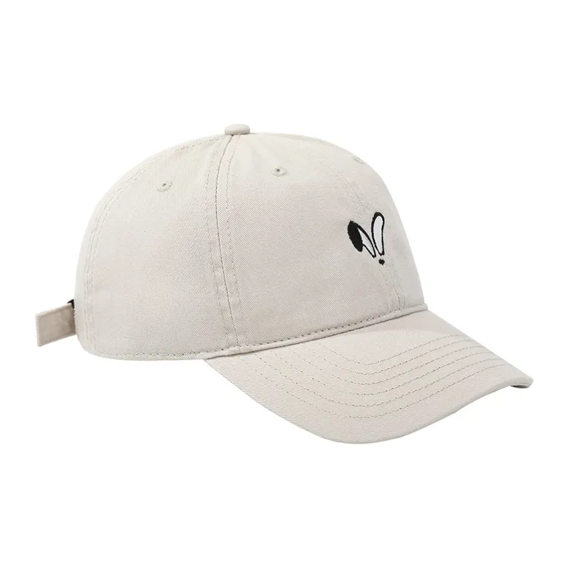 FREE RABBITⅡ Cotton Baseball Caps Unisex-5