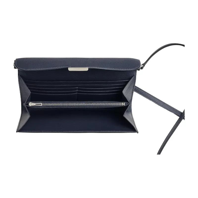 HERMES Constance To Go Silver Buckle Clutch Wallet, Shoulder Bag, Crossbody Bag Women's 2Z Bleu Nuit Midnight Blue-2