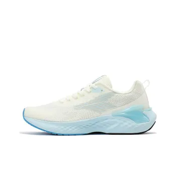 361° E Toughness 2.0 Cushioning Anti Slip And Wear Resistant Low Top Running Shoes Men's White Blue
