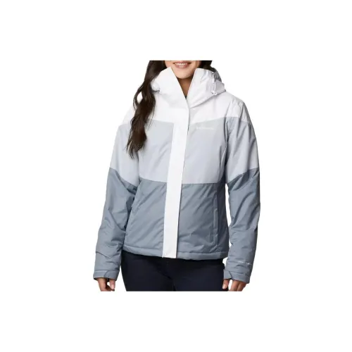 Columbia Jackets Women's White Gray