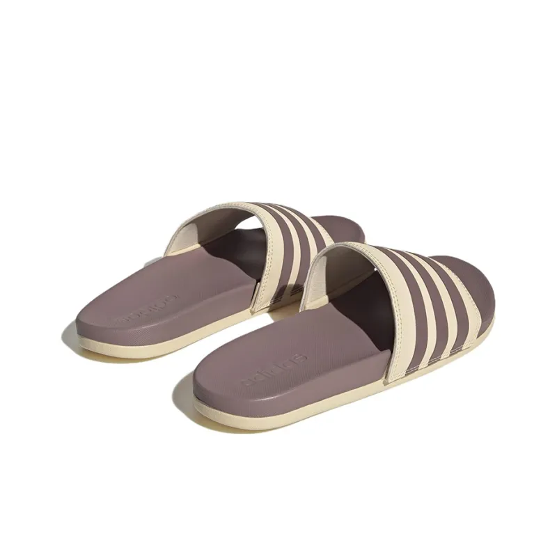 Adidas Adilette Comfort Slide 'Sand Strata Purple' Women's-3