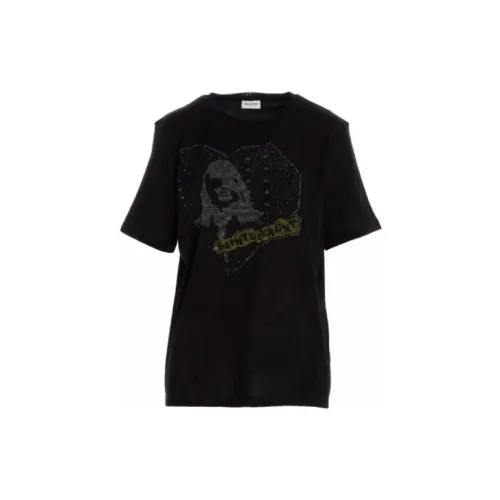 SAINT LAURENT T-Shirts Women's Black